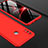 Hard Rigid Plastic Matte Finish Front and Back Case 360 Degrees for Huawei Honor 10 Lite Red