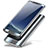 Hard Rigid Plastic Matte Finish Front and Back Cover Case 360 Degrees A01 for Samsung Galaxy Note 8 Duos N950F Silver