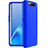 Hard Rigid Plastic Matte Finish Front and Back Cover Case 360 Degrees C01 for Samsung Galaxy A80 Blue