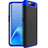 Hard Rigid Plastic Matte Finish Front and Back Cover Case 360 Degrees C01 for Samsung Galaxy A80 Blue and Black