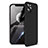 Hard Rigid Plastic Matte Finish Front and Back Cover Case 360 Degrees for Apple iPhone 12 Pro Black