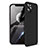 Hard Rigid Plastic Matte Finish Front and Back Cover Case 360 Degrees for Apple iPhone 12 Pro Max Black