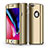 Hard Rigid Plastic Matte Finish Front and Back Cover Case 360 Degrees for Apple iPhone 8 Plus Gold