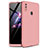 Hard Rigid Plastic Matte Finish Front and Back Cover Case 360 Degrees for Huawei Enjoy Max Rose Gold