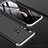 Hard Rigid Plastic Matte Finish Front and Back Cover Case 360 Degrees for Huawei Honor 20 Lite Silver