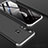 Hard Rigid Plastic Matte Finish Front and Back Cover Case 360 Degrees for Huawei Honor 20E Silver