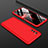 Hard Rigid Plastic Matte Finish Front and Back Cover Case 360 Degrees for Huawei Honor V30 Pro 5G Red