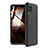 Hard Rigid Plastic Matte Finish Front and Back Cover Case 360 Degrees for Huawei Nova 6 SE Black