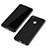 Hard Rigid Plastic Matte Finish Front and Back Cover Case 360 Degrees for Huawei P Smart Black