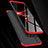 Hard Rigid Plastic Matte Finish Front and Back Cover Case 360 Degrees for Huawei P Smart+ Plus