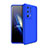 Hard Rigid Plastic Matte Finish Front and Back Cover Case 360 Degrees for Huawei P40 Pro+ Plus Blue