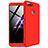 Hard Rigid Plastic Matte Finish Front and Back Cover Case 360 Degrees for Huawei Y6 (2018) Red