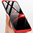 Hard Rigid Plastic Matte Finish Front and Back Cover Case 360 Degrees for Nokia X7