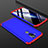 Hard Rigid Plastic Matte Finish Front and Back Cover Case 360 Degrees for Nokia X7 Mixed