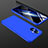 Hard Rigid Plastic Matte Finish Front and Back Cover Case 360 Degrees for OnePlus Nord N20 5G Blue