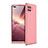 Hard Rigid Plastic Matte Finish Front and Back Cover Case 360 Degrees for Oppo F17 Pro Rose Gold