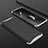 Hard Rigid Plastic Matte Finish Front and Back Cover Case 360 Degrees for Oppo Find X Super Flash Edition Silver