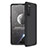 Hard Rigid Plastic Matte Finish Front and Back Cover Case 360 Degrees for Oppo Reno4 Pro 4G Black