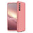 Hard Rigid Plastic Matte Finish Front and Back Cover Case 360 Degrees for Oppo Reno4 Pro 4G Rose Gold