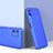 Hard Rigid Plastic Matte Finish Front and Back Cover Case 360 Degrees for Realme C11 Blue