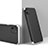 Hard Rigid Plastic Matte Finish Front and Back Cover Case 360 Degrees for Realme C11 Silver and Black