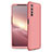 Hard Rigid Plastic Matte Finish Front and Back Cover Case 360 Degrees for Realme Narzo 20 Pro Rose Gold