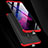 Hard Rigid Plastic Matte Finish Front and Back Cover Case 360 Degrees for Realme X