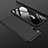 Hard Rigid Plastic Matte Finish Front and Back Cover Case 360 Degrees for Samsung Galaxy A30S Black