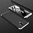 Hard Rigid Plastic Matte Finish Front and Back Cover Case 360 Degrees for Samsung Galaxy A6 (2018) Dual SIM Silver