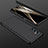 Hard Rigid Plastic Matte Finish Front and Back Cover Case 360 Degrees for Samsung Galaxy M14 5G Black