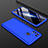 Hard Rigid Plastic Matte Finish Front and Back Cover Case 360 Degrees for Samsung Galaxy M31 Blue
