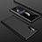Hard Rigid Plastic Matte Finish Front and Back Cover Case 360 Degrees for Samsung Galaxy Note 10 Plus 5G Black