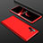 Hard Rigid Plastic Matte Finish Front and Back Cover Case 360 Degrees for Samsung Galaxy Note 10 Plus 5G Red