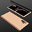 Hard Rigid Plastic Matte Finish Front and Back Cover Case 360 Degrees for Samsung Galaxy Note 10 Plus Gold