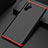 Hard Rigid Plastic Matte Finish Front and Back Cover Case 360 Degrees for Samsung Galaxy Note 10 Plus Red and Black