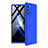 Hard Rigid Plastic Matte Finish Front and Back Cover Case 360 Degrees for Samsung Galaxy Note 20 5G Blue