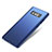 Hard Rigid Plastic Matte Finish Front and Back Cover Case 360 Degrees for Samsung Galaxy Note 8 Blue