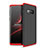 Hard Rigid Plastic Matte Finish Front and Back Cover Case 360 Degrees for Samsung Galaxy S10e Red and Black