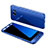 Hard Rigid Plastic Matte Finish Front and Back Cover Case 360 Degrees for Samsung Galaxy S7 Edge G935F Blue
