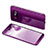 Hard Rigid Plastic Matte Finish Front and Back Cover Case 360 Degrees for Samsung Galaxy S8 Purple