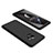 Hard Rigid Plastic Matte Finish Front and Back Cover Case 360 Degrees for Samsung Galaxy S9 Black