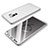 Hard Rigid Plastic Matte Finish Front and Back Cover Case 360 Degrees for Samsung Galaxy S9 Plus Silver