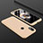 Hard Rigid Plastic Matte Finish Front and Back Cover Case 360 Degrees for Xiaomi Mi 6X Gold
