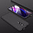 Hard Rigid Plastic Matte Finish Front and Back Cover Case 360 Degrees for Xiaomi Mi 9T Pro Black