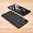 Hard Rigid Plastic Matte Finish Front and Back Cover Case 360 Degrees for Xiaomi Mi Play 4G Black