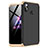 Hard Rigid Plastic Matte Finish Front and Back Cover Case 360 Degrees for Xiaomi Redmi Note 6 Pro Gold and Black