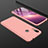 Hard Rigid Plastic Matte Finish Front and Back Cover Case 360 Degrees for Xiaomi Redmi Note 7 Pro Rose Gold