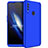 Hard Rigid Plastic Matte Finish Front and Back Cover Case 360 Degrees M01 for Oppo A8 Blue