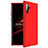 Hard Rigid Plastic Matte Finish Front and Back Cover Case 360 Degrees M01 for Samsung Galaxy Note 10 Plus 5G Red