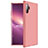 Hard Rigid Plastic Matte Finish Front and Back Cover Case 360 Degrees M01 for Samsung Galaxy Note 10 Plus 5G Rose Gold